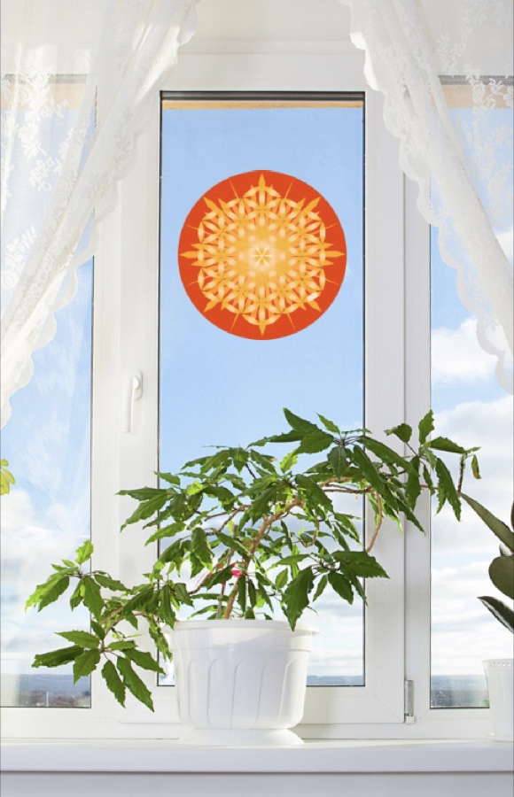 Fenstermandala 48