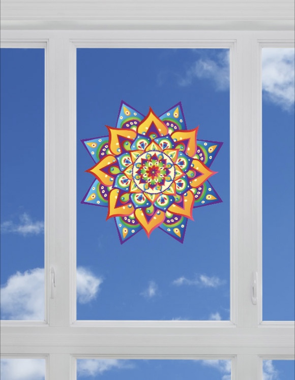 Fenstermandala 56
