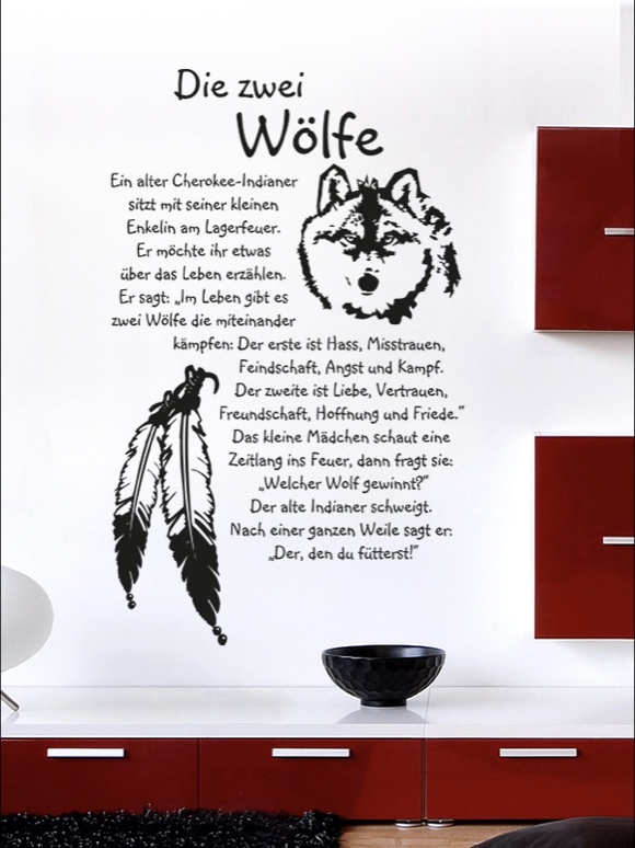 Die zwei Wölfe