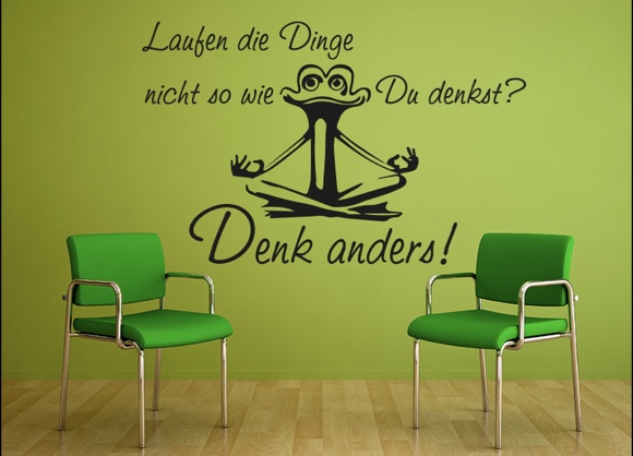 Laufen die Dinge nicht so wie du denkst? Denk anders!