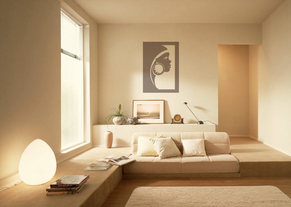 Afrikanisches Frauengesicht