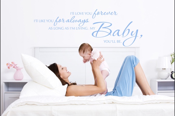 I'll love you forever ...