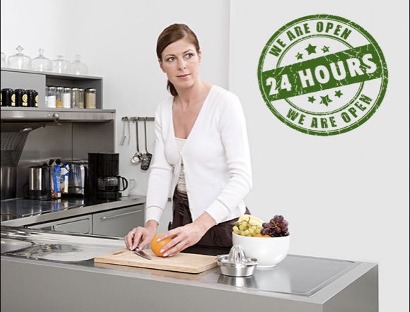 We are open - 24 HOURS
